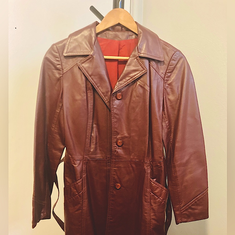 Vintage Genuine Leather Jacket